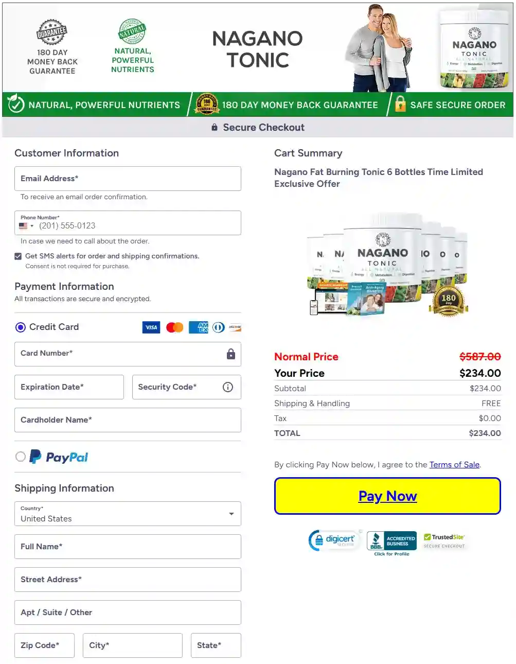 nagano tonic buy page